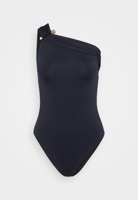 SWIM ONE PIECE SAFETY PIN - Plavky - black
