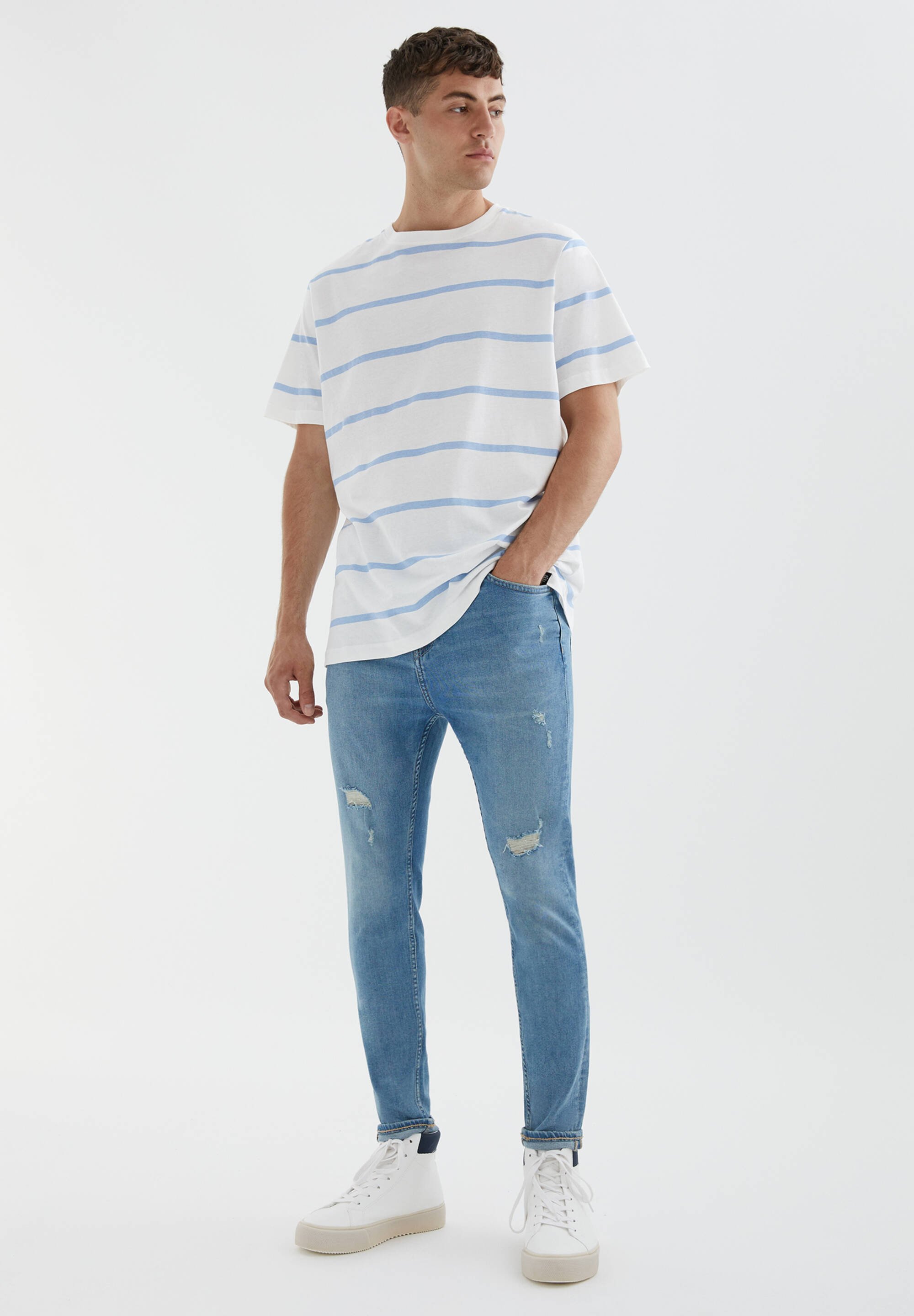 Uomo MIT ZIERRISSEN - Jeans slim fit Uomo MIT ZIERRISSEN - Jeans slim fit