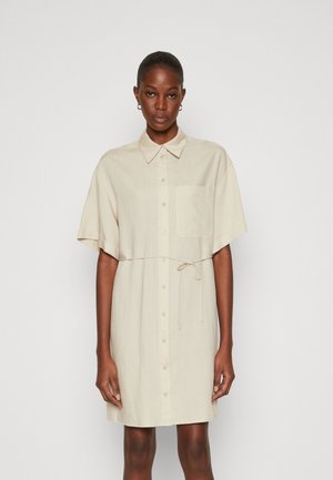 RELAXED SHIRT DRESS - Shirt dress - peyote