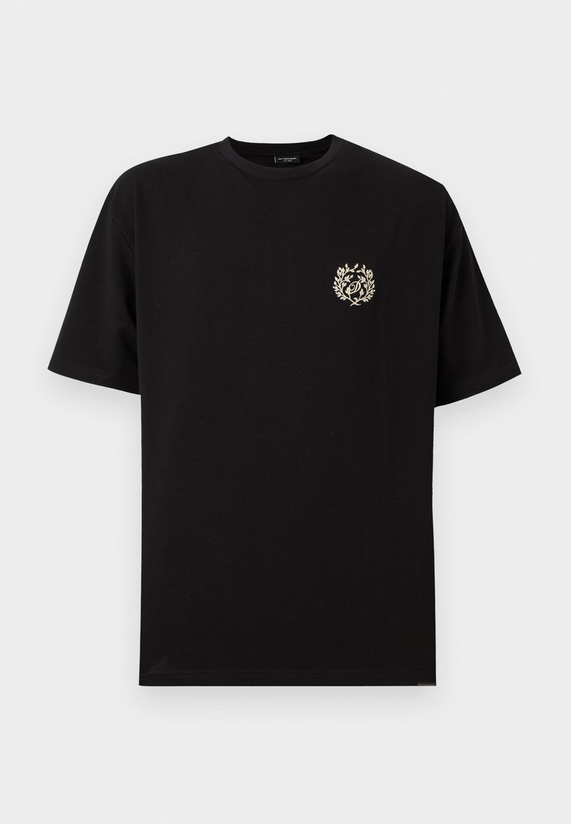 Don’t Waste Culture T-shirt print zwart