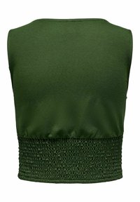 ONLY OHNE ÄRMEL V-AUSSCHNITT - Viršus - rifle green