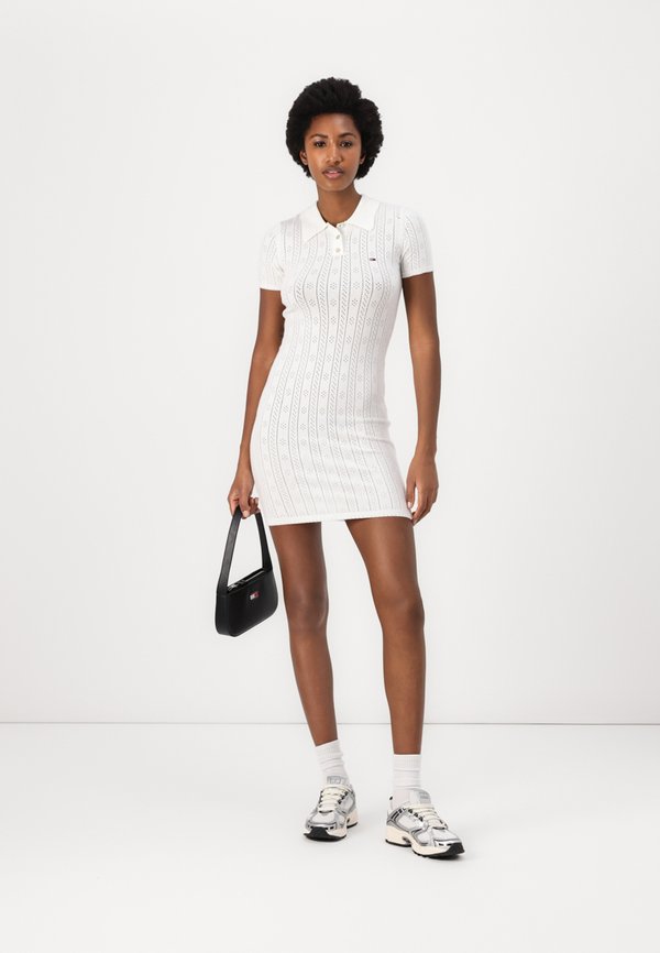 POINTELLE DRESS - Day dress - ecru4