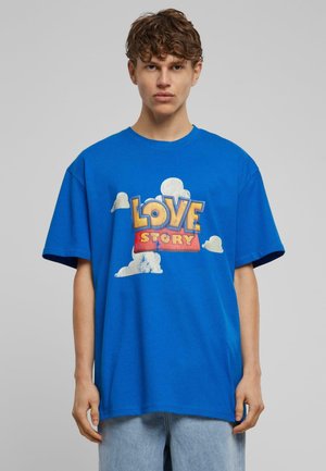 LOVE STORY HEAVY - Camiseta estampada - blue