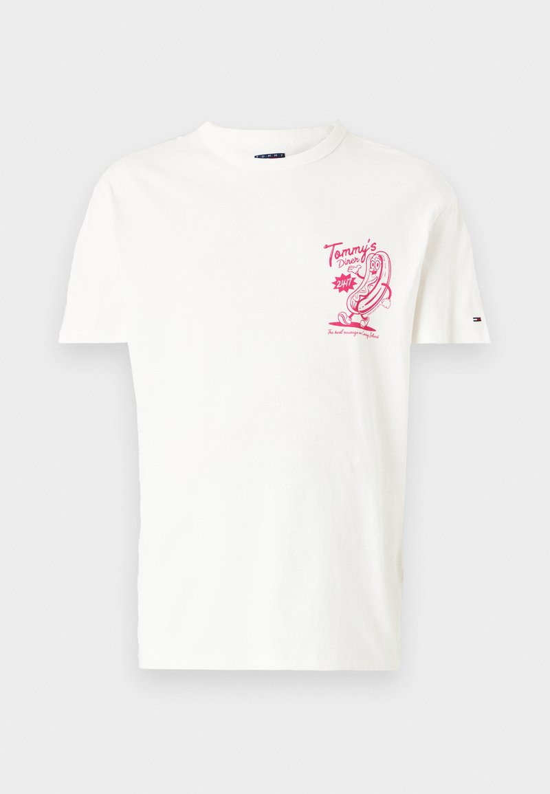 Tommy Jeans T-shirt print crème