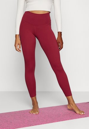 Leggings - dark red