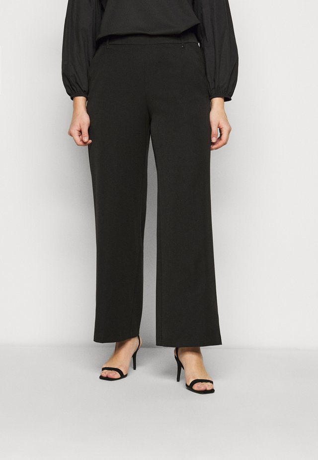 WIDELEG WORKWEAR TROUSER - Broek - black