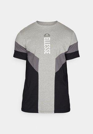 UNSOLA  - T-shirt med print - grey marl