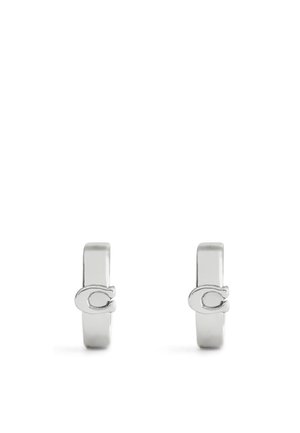 SIGNATURE C HUGGIE - Earrings - medium grey