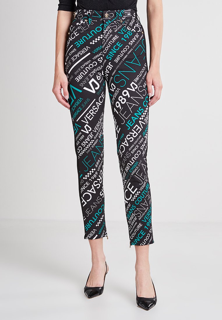 Versace Jeans Slim fit jeans zwart Versace Jeans Slim fit jeans zwart