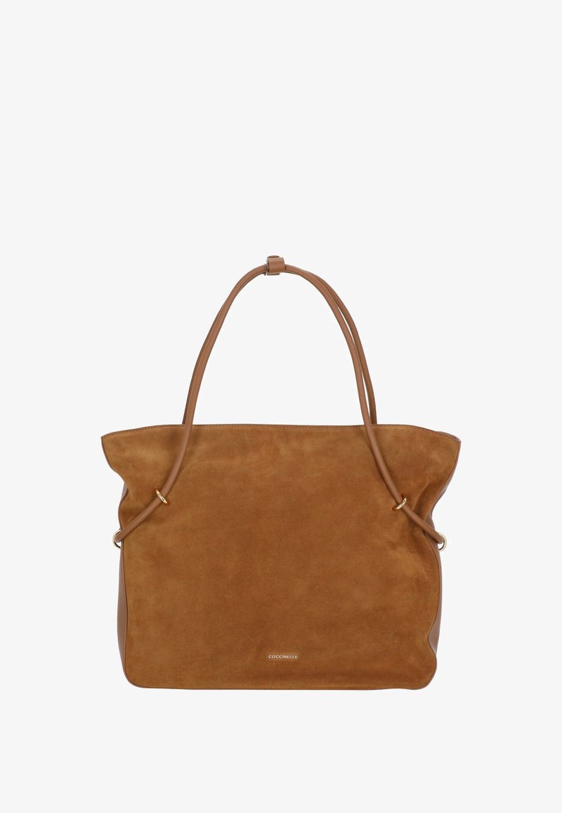 Small Rectangular Purse Coccinelle BORSA LIZZIE MEDIUM - Handbag - marrone/light brown - Zalando