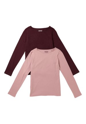 FatFace, REGULAR FIT - 2 PACK LONG SLEEVE  - Long sleeved top - purple pink