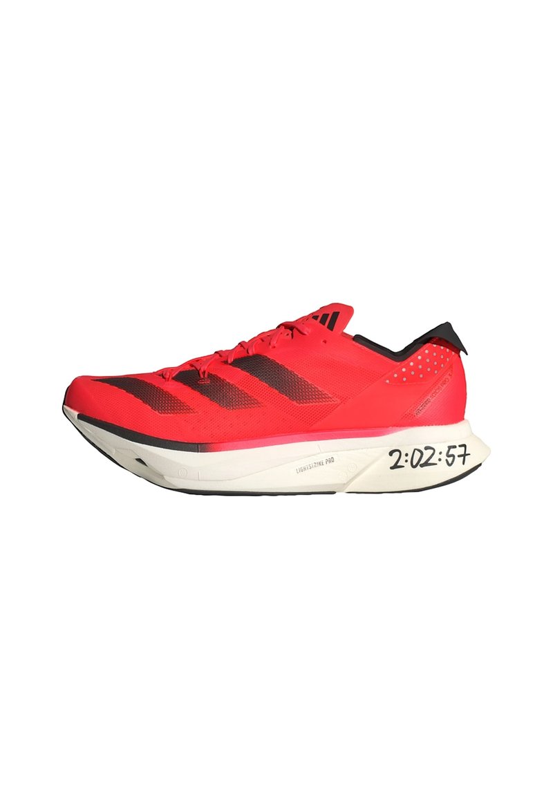 adidas Performance ADIOS PRO - Hardloopschoenen voor op de weg - solar red   core black   better scarlet