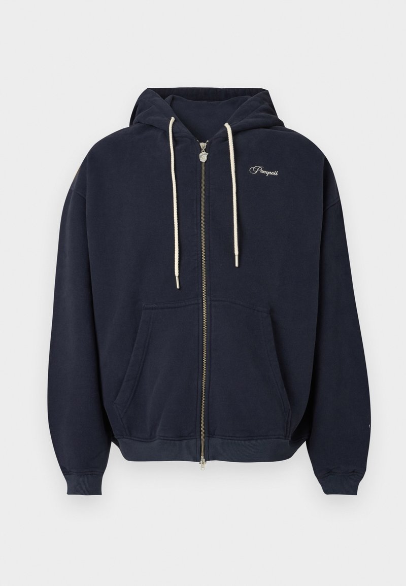 Pompeii Sweater met rits blauw