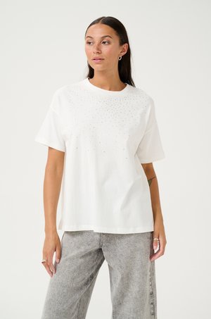 KABERISA  - T-shirt imprimé - chalk