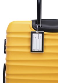 WITTCHEN LARGE SUITCASE WITH LUGGAGE TAG FROM ABS - Trolley - yellow