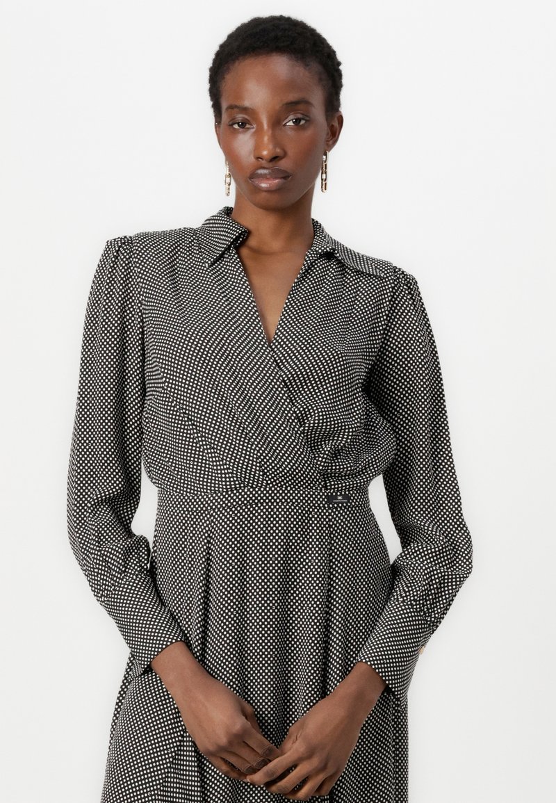 elisabetta franchi shirt dress Stretch cotton mini dress