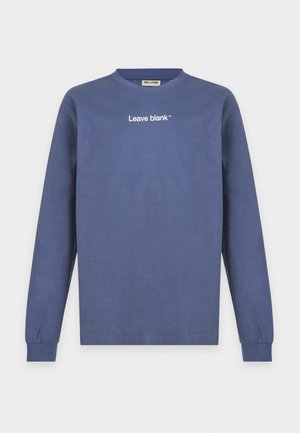 Only & Sons, ONSFRED LIFE VARSITY TEE - Longsleeve - vintage indigo
