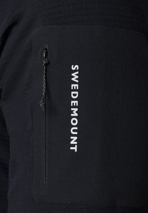Swedemount ULTRA LIGHT TECH MIDLAYER  - Zip-up sweatshirt - black