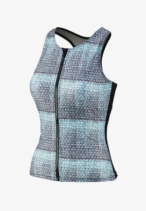 BECO the world of aquasports TANKINI RACERBACK - T-shirt de surf - türkis schwarz