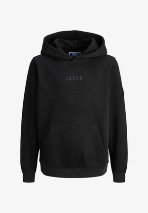 Pulover s kapuco - black