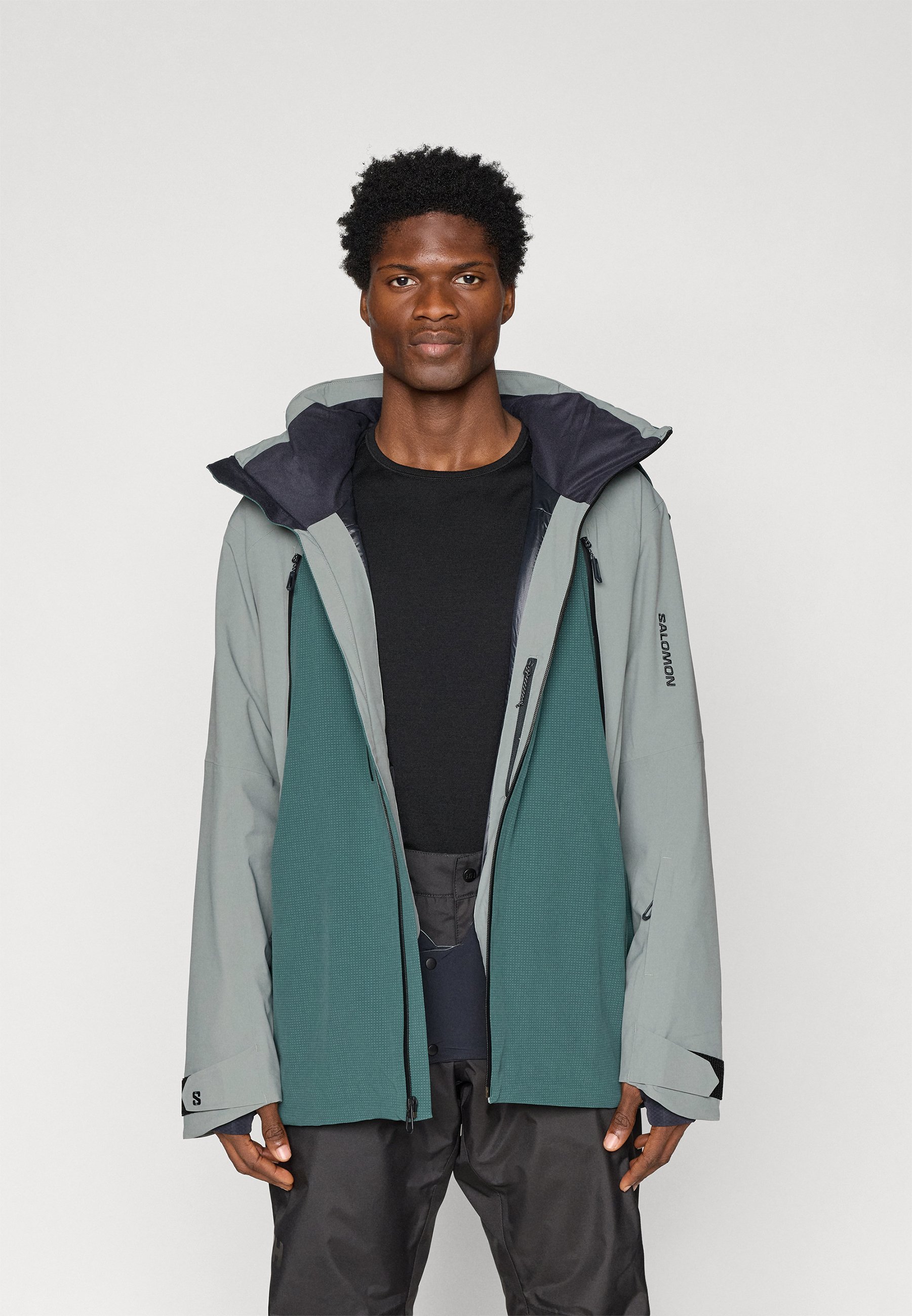 Salomon SPECTRAL JACKET - Ski jacket - green gables/sedona sage