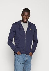 Lyle & Scott Sweatjakke - navy