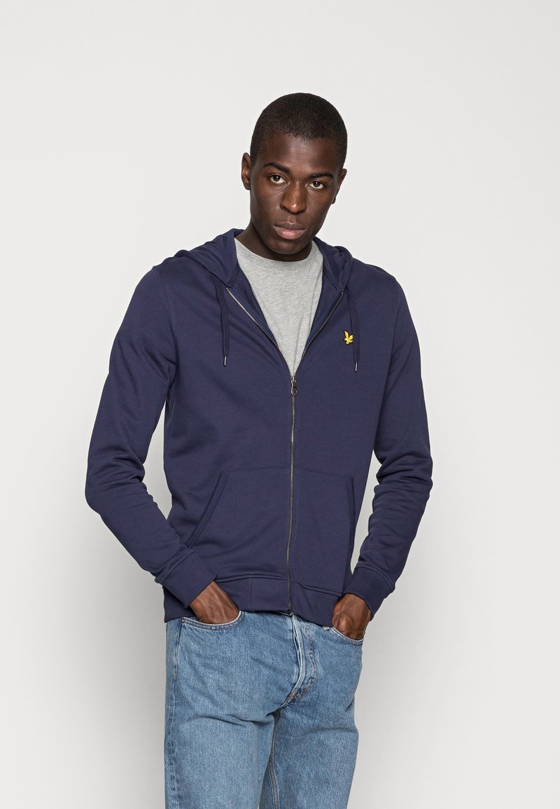 Lyle & Scott Sweatjakke - navy