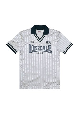 Lonsdale, FOOTDEE UNISEX - Polo shirt - ecru bottle green