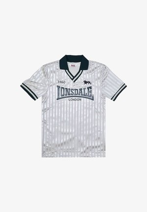 Lonsdale, FOOTDEE UNISEX - Polo shirt - ecru bottle green