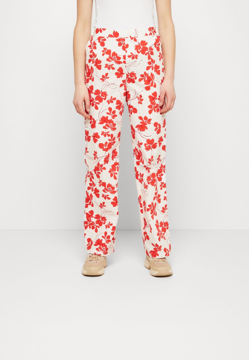 Progetto Quid TALCO - Παντελόνι - white