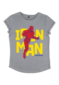 Henry Tiger AVENGERS  ENDGAME TEXT POP IRON - T-shirt z nadrukiem