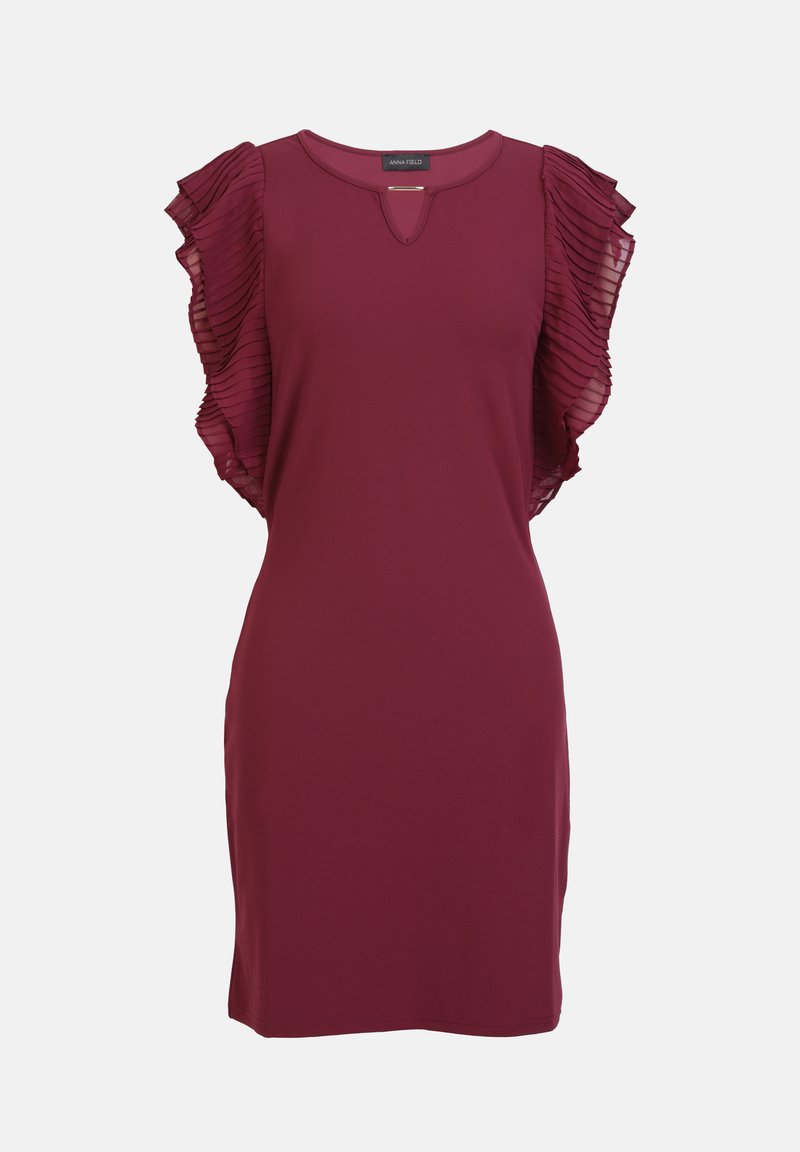 Anna Field Jersey dress - raspberry/berry - Zalando.co.uk