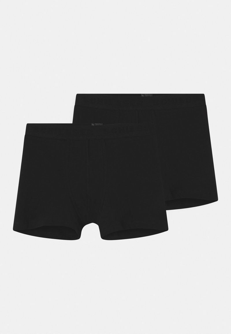 Kinder Wäsche | Schiesser ORGANIC COTTON SHORTS 95/5 2 PACK Panties schwarz - TC67235 Kinder Wäsche | Schiesser ORGANIC COTTON SHORTS 95/5 2 PACK Panties schwarz - TC67235