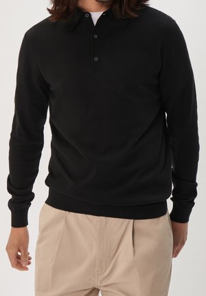 Strickpullover - black