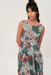 Herita TIE BACK - Freizeitkleid - blue