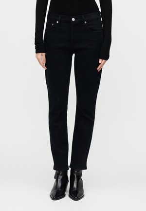COCKTAIL ANKLE - Jean droit - black denim