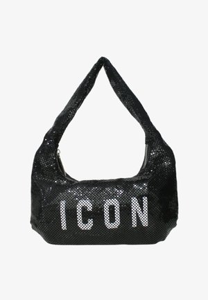 Dsquared2, BORSA DONNA ICON BLACK - Borsa a mano - nero