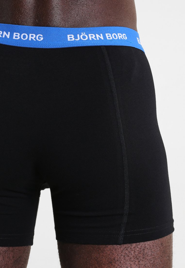 Björn Borg SHORTS CONTRAST SOLIDS 3 PACK - Onderbroeken - black/Zwart -  Zalando.nl