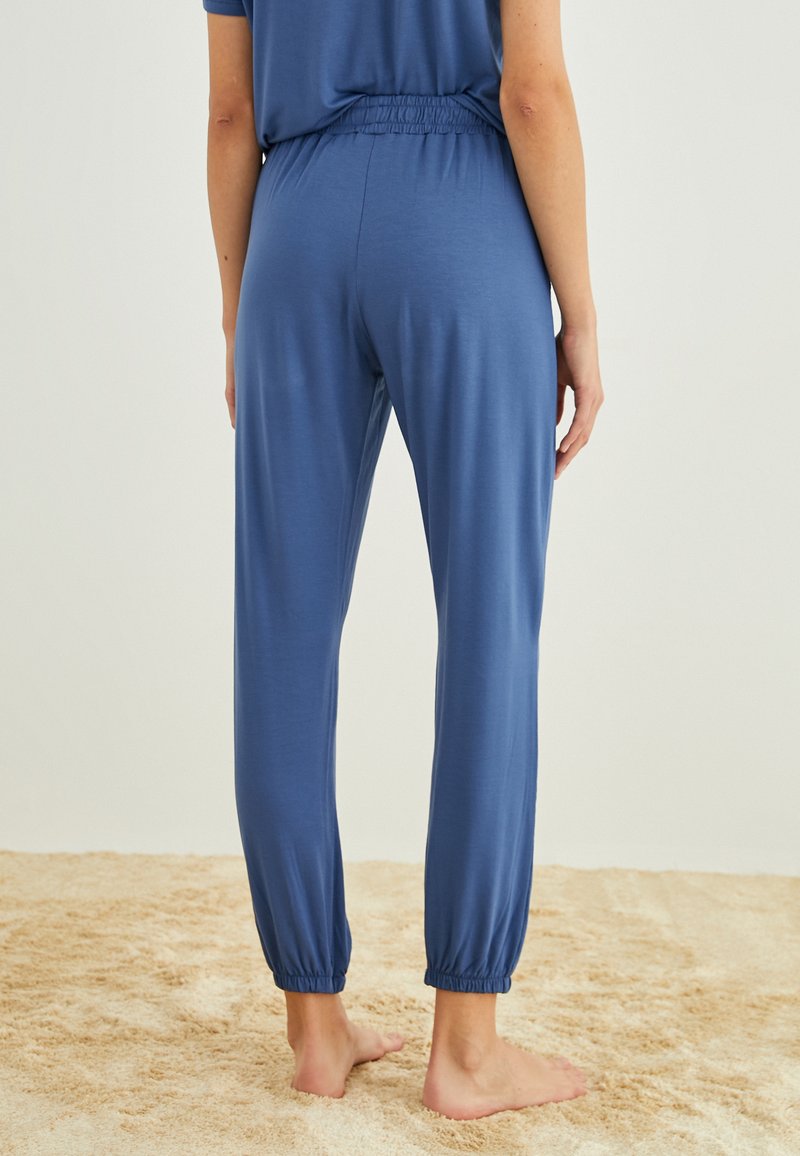 Damen Nachthemden | Koton POCKET SIDES Nachtwäsche Hose marine/blau - EN44178 Damen Nachthemden | Koton POCKET SIDES Nachtwäsche Hose marine/blau - EN44178