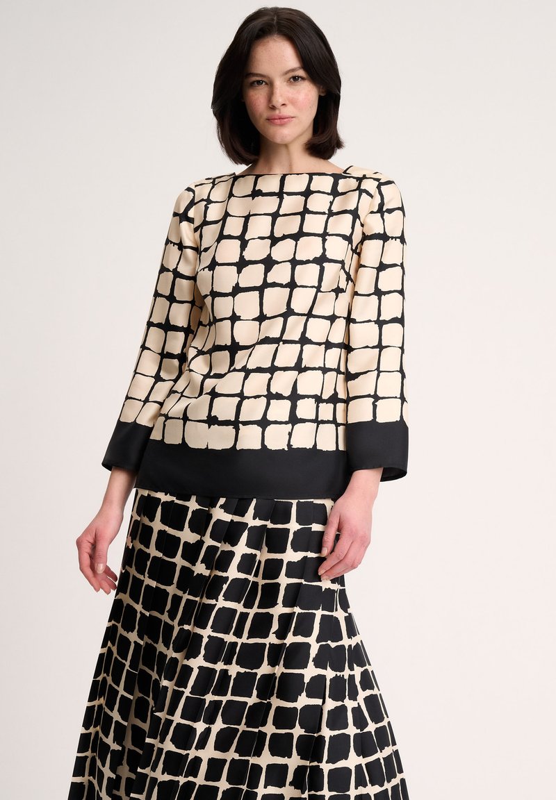 Luisa Spagnoli LEGGIO - Blouse - var burro nero