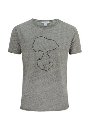 PEANUTS SNOOPY - Print T-shirt - grau