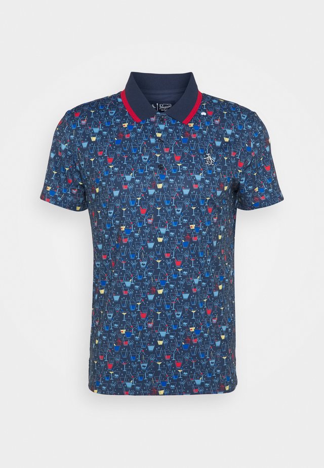 BOTTOMS UP - Polo shirt - black iris