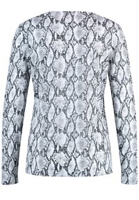 Gerry Weber Langarmshirt - offwhite snake stripe panneaux