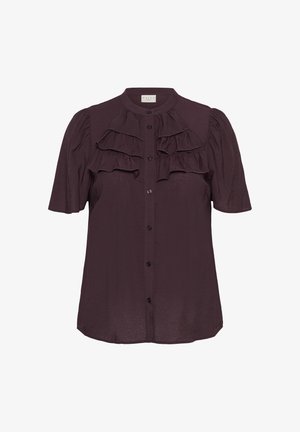 Kaffe Curve, KCNICOLA - Overhemdblouse - fudge