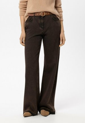Luisa Cerano, LUISA CERANO AUTHENTIC-WIDELEG-DENIM - Wide Leg - denim brown