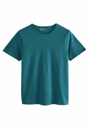 Next THE EVERYDAY CREW NECK RICH SHORT SLEEVE- REGULAR FIT - Navadna majica - teal blue