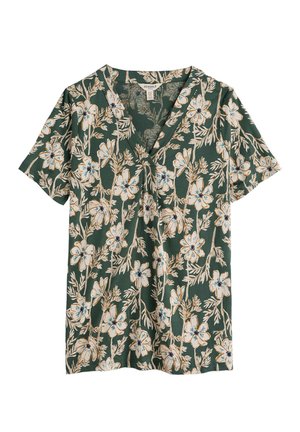 Seasalt Cornwall, SEASALT CORNWALL BARNOON TOP - T-shirt imprimé - green - cosmos stems light coppice