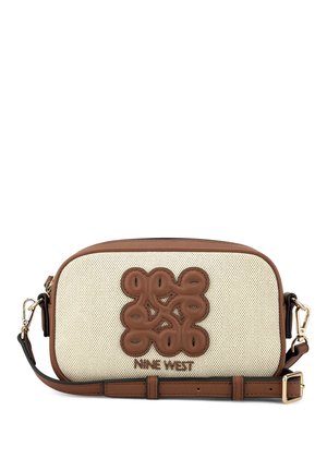 JENSON MINI - Cross body bag - natural dark camel