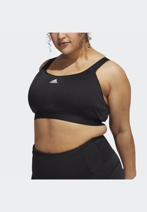 ADIDAS TLRD MOVE HIGH-SUPPORT PLUS SIZE - High support sports bra - black