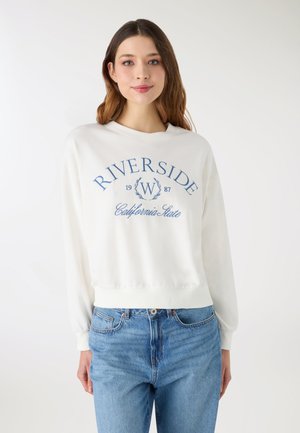 CASUAL - Felpa - bianco lana